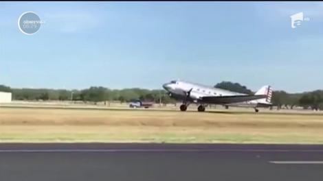 Avion de epocă prăbușit în Texas