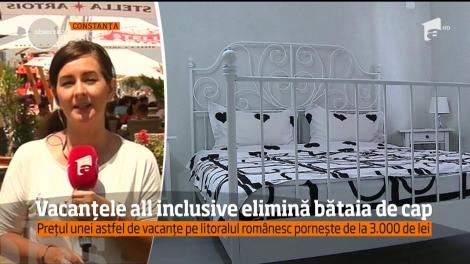 Turiştii care vor să se relaxeze total pe litoralul românesc pot să meargă la all inclusive