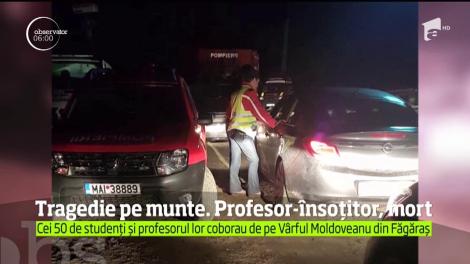 O excursie pe munte s-a încheiat TRAGIC! Un profesor a avut o moarte CUMPLITĂ