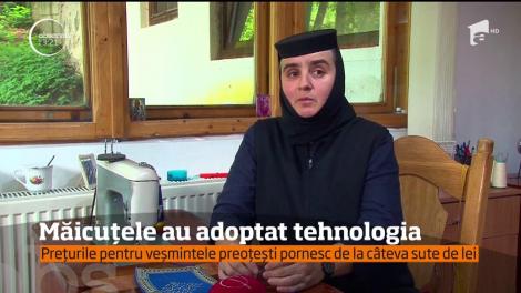 Măicuţele de la mănăstirea Robaia din judeţul Argeş au fost nevoite să se doteze cu tehnologie de ultimă generaţie