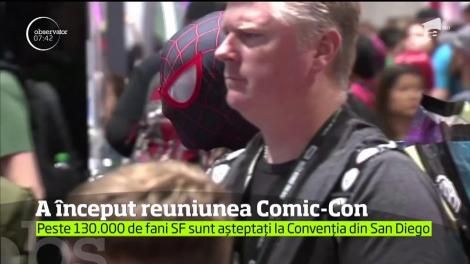 A început reuniunea Comic-Con! Peste 130 de mii de fani SF sunt așteptați la Convencția din San Diego