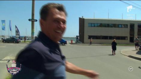 Credeați că scapă? Andrei și Liviu, fugăriți de Nea Mărin: "Îi sparg toate geamurile, las' că vede el"