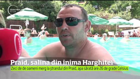 Praid, salina din inima Harghitei
