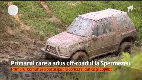 Când primarul e pasionat de sporturi extreme, e de la sine înţeles că în comună vor avea loc competiţii de profil!