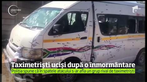 Atac armat în Africa de Sud. 11 taximetrişti au fost ucişi