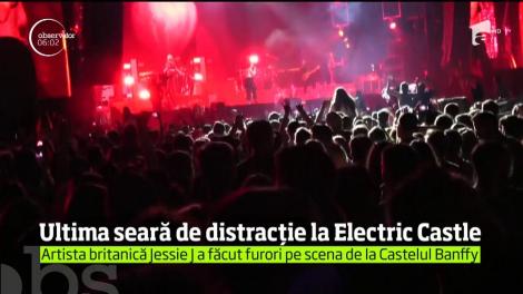 Ultima seară de distracție la Electric Castle! Artista britanică Jessie J a făcut furori pe scena de la Castelul Banffy