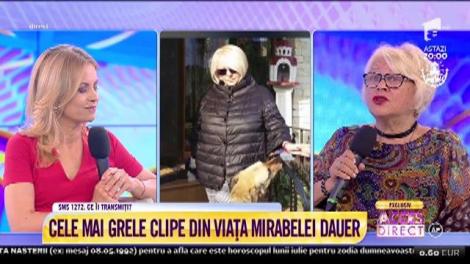 Mirabela Dauer, confesiuni de suflet: “M-a lovit trenul și nu m-a omorât”