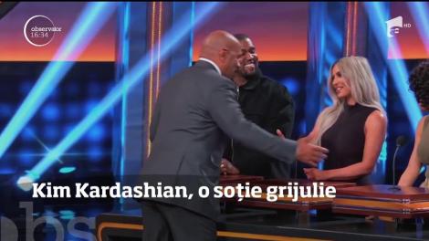 Kim Kardashian, o soție grijulie
