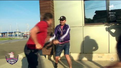 Păzea, că s-a lăsat cu fugăreală! Andrei Ștefănescu și Liviu Vârciu vs. Pepe și Nea Mărin. Ce au avut de împărțit?