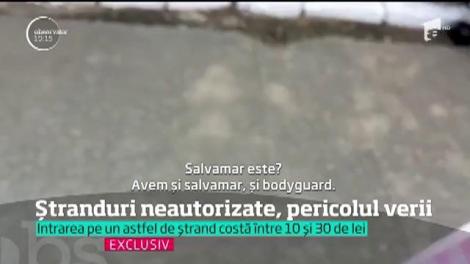 Ştrandurile neautorizate pot fi un real pericol pentru copii