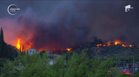 Bilanţul MORŢII după incendiile  devastatoare din Grecia: cel puţin 60 de morţi şi peste 170 de răniţi
