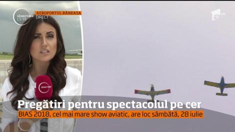 Pregătiri pentru spectacolul pe cer