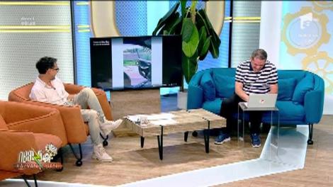 Smiley News! Noua modă care face furori pe Internet: ce se întâmplă când dansezi pe lângă mașină și nu te uiți la ce ai în față:" Să NU faceţi aşa!"