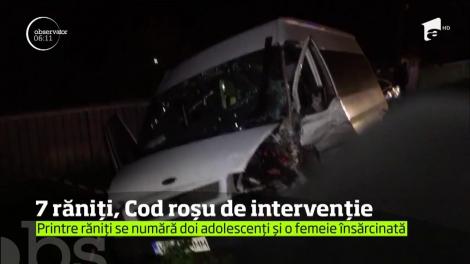 Au fost scene de coşmar pe Drumul Naţional 24, în judeţul Vaslui