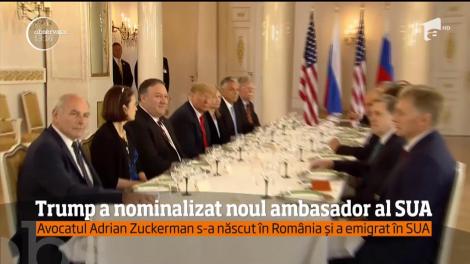 Casa Albă vine cu o propunere pentru funcţia de ambasador al Statelor Unite în România