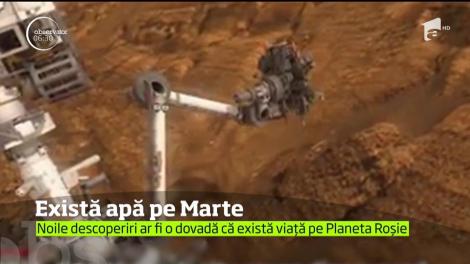 Un anunţ istoric a fost făcut de NASA: există apă în stare lichidă pe Marte!