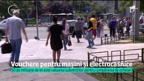 Bucureştenii ar putea primi vouchere pentru maşini şi frigidere