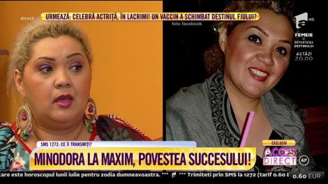 Minodora la Maxim, povestea succesului!