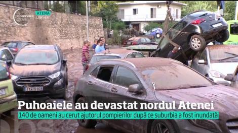 Grecia, devastată de inundaţii