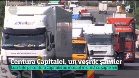 Centura Capitalei &icirc;nfloreşte de la o zi la alta. La propriu! Pe şantierul vechi de ani &icirc;ntregi, a &icirc;nceput să crească iarba!