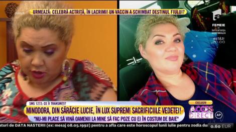 Minodora, mărturisiri sfâșietoare despre cea mai grea perioadă din viața ei: ”Eram atât de săracă încât scobeam cu degetul într-un rujuleț!”