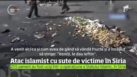 Din nou veşti tragice din Siria, sute de oameni au murit într-un atac coordonat al Statului Islamic