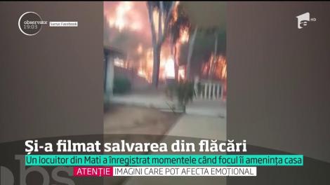 GRECIA, primele imagini: "Oamenii ard de vii!" Momentul în care focul ucigaş înghite tot