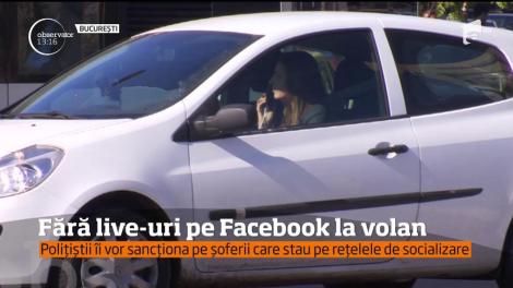 Peste 11 mii de amenzi au fost date de la începutul anului, doar în Capitală, şoferilor care nu purtau centură şi celor care foloseau telefonul mobil la volan.