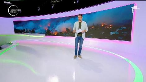 În Grecia devastată de foc, lovesc acum inundaţiile