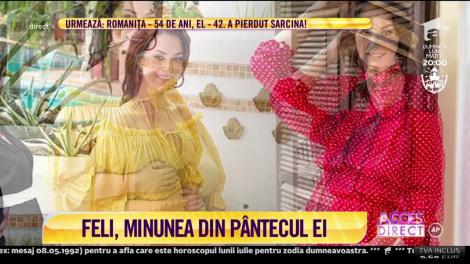 VIDEO! Feli și-a etalat pentru prima dată burtica de graviduţă! "Ești superbă!", i-au spus fanii