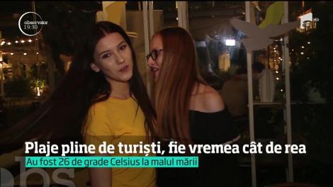 &Icirc;n plin cod galben de ploi, litoralul este arhiplin