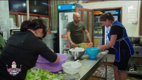 Țipete și urlete în bucătărie. Nea Marin intră în acțiune