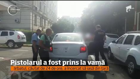 Pistolarul care a împuşcat un bărbat pe stradă, în Craiova, a fost prins la vamă