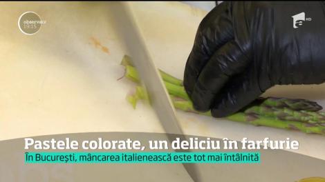 Pastele colorate, un deliciu în farfurie