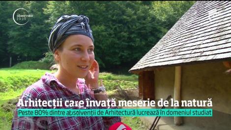 Arhitecții care învață meserie de la natură într-o comună din Argeș
