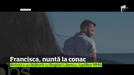 Francisca şi iubitul ei, Bogdan Lăţescu, au spus un "DA" hotărât în faţa ofiţerului Stării Civile