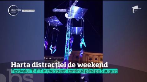 Harta distracției de weekend în Capitală