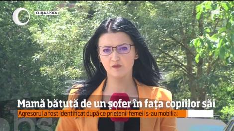 Clipe cumplite pentru o mamă din Cluj Napoca. Femeia a fost lovită crunt de un bărbat chiar în faţa fiicelor ei