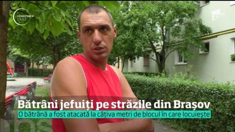 Bătrâni jefuiți pe străzile din Brașov