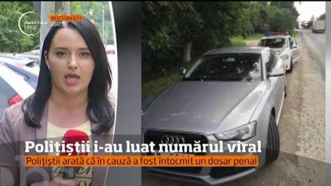 Românul care a ajuns vedetă pe Internet după ce şi-a înmatriculat maşina în Suedia, cu un mesaj obscen la adresa PSD, a rămas fără permis!