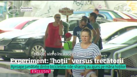 Bucureştiul, raiul hoţilor de biciclete