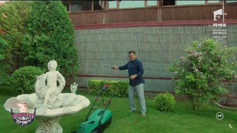 Nea Marin a rupt parul pe spatele lui Dorian Popa