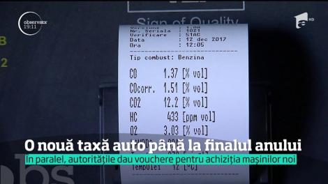 Taxa auto se întoarce! Până la finalul anului, toţi şoferii care au maşini poluante vor fi taxaţi, anunţă ministrul Mediului