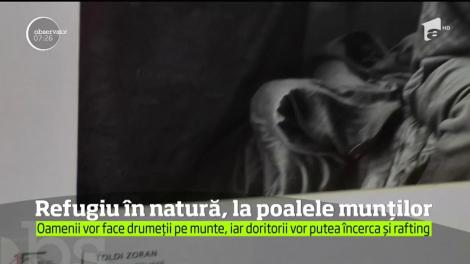 Refugiu în natură, la poalele munților
