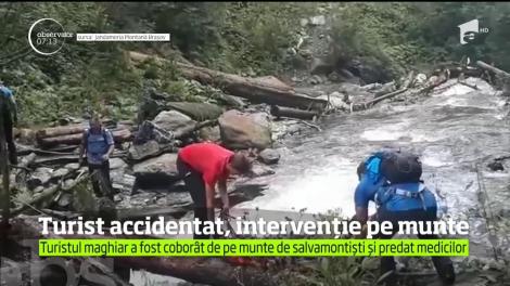 Intervenţie dramatică de salvare pe munte, în Făgăraş