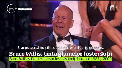 Bruce Willis a avut parte de un "duş rece" chiar din partea fostei sale soţii, Demi Moore