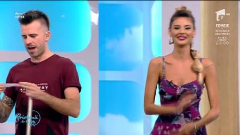 Poruncă URIAȘĂ pentru Florin Ristei! L-a luat pe Șerban Copoț în cârcă și au făcut SHOW în platou! „Ești cocoș”