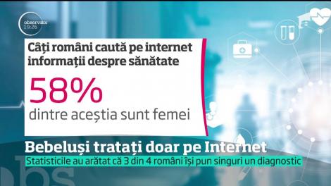 Cu bebeluşii bolnavi acasă, cer sfaturi online, în loc să meargă la medic