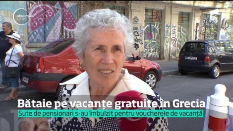 Un anunţ făcut de Primăria Capitalei a creat haos printre pensionari. În speranţa că vor primi o vacanţă gratuită în Grecia, sute de bătrâni s-au îmbulzit ca să primească voucherele