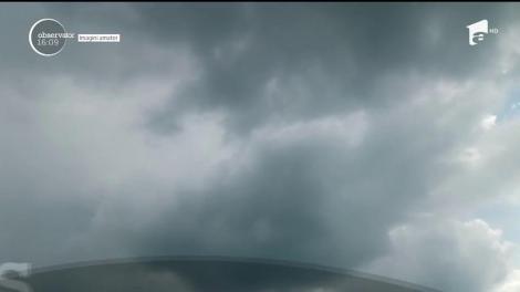 Ploaie cu găleata în Mureș